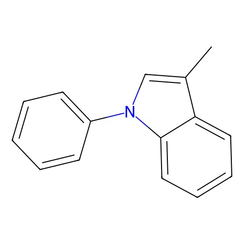 3-Methyl-1-phenyl-1H-indole structure