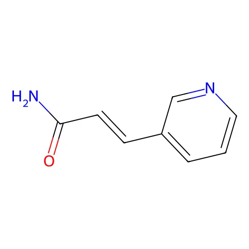 3-(Pyridin-3-yl)prop-2-enamide structure