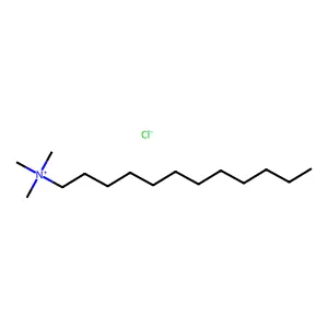 Dodecyltrimethylammonium chloride structure