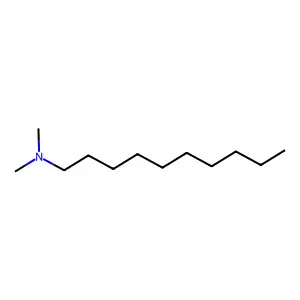 N,N-Dimethyl-N-decylamine structure
