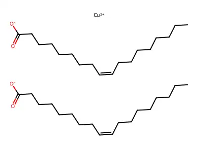 Copper(II) oleate structure