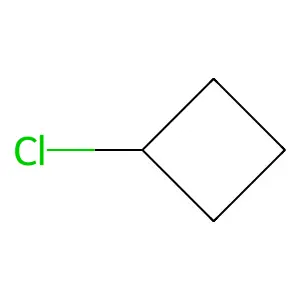 Chlorocyclobutane structure