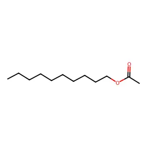 Decyl acetate structure