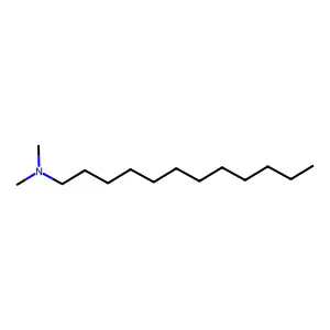 Lauryldimethylamine structure