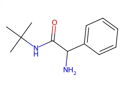 2-amino-N-tert-butyl-2-phenylacetamide structure