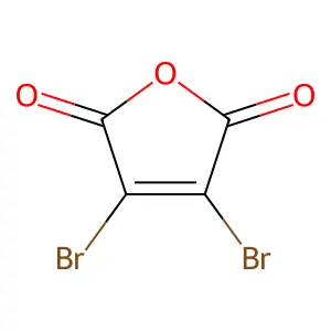 2,5-Furandione, 3,4-dibromo- structure