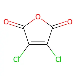 Dichloromaleic anhydride structure