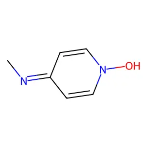 N-Methyl-4-pyridinamine, 1-oxide structure