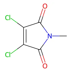 2,3-Dichloro-N-methylmaleimide structure