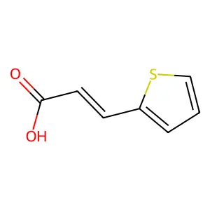 3-Thiophen-2-ylprop-2-enoic acid structure