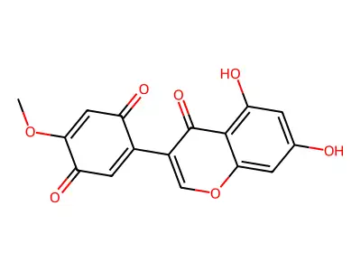 5-hydroxybowdichione structure