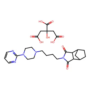 tandospirone citrate structure