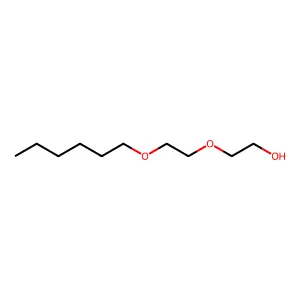 Diethylene glycol monohexyl ether structure