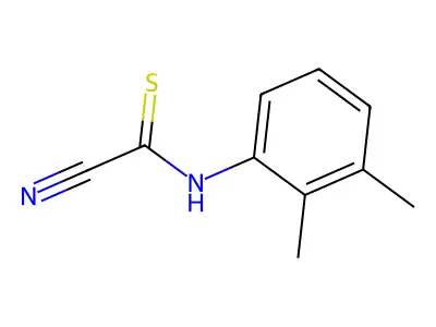 N-(2,3-Xylyl)cyanothioformamide structure