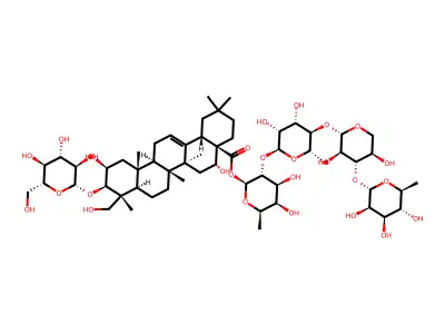 Virgaureasaponin I structure
