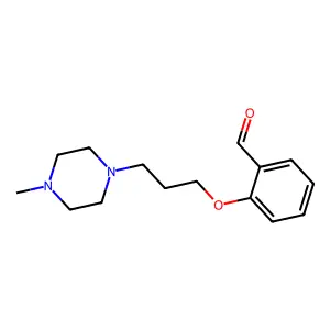 2-[3-(4-Methylpiperazin-1-yl)propoxy]benzaldehyde structure