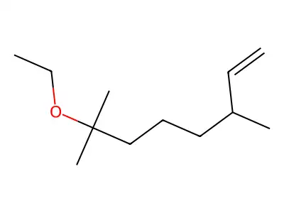 1-Octene, 7-ethoxy-3,7-dimethyl- structure