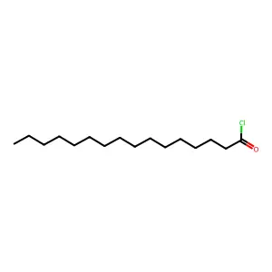 Palmitoyl chloride structure