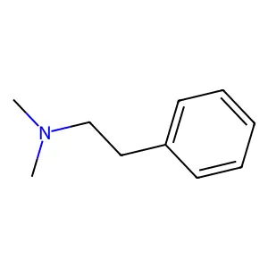 N,N-Dimethylphenylethylamine structure