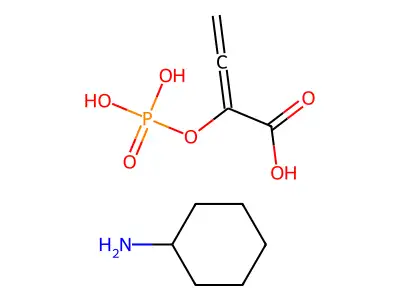 1-Carboxyallenyl phosphate structure