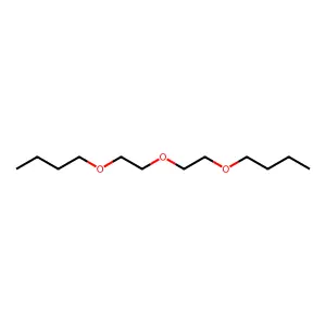 Diethylene glycol dibutyl ether structure