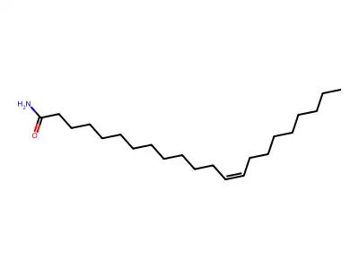 13-Docosenamide structure