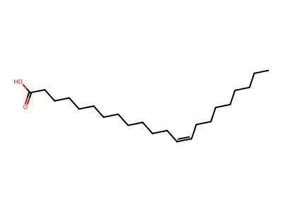 13-Docosenoic acid structure