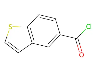 1-Benzothiophene-5-carbonyl chloride structure