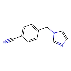 4-(Imidazol-1-ylmethyl)benzonitrile structure