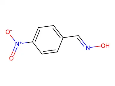p-Nitrobenzaldoxime structure