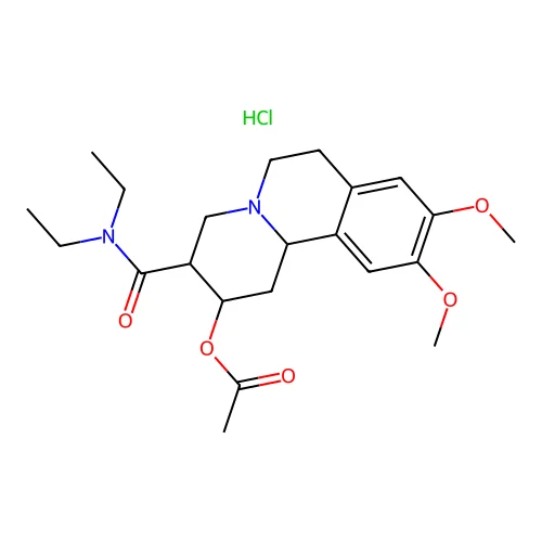 Benzoquinamide hydrochloride structure