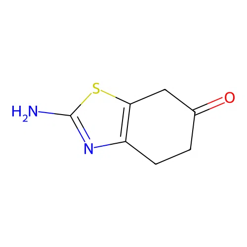 2-Amino-4,5-dihydrobenzo(D)thiazol-6(7H)-one structure