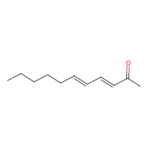 3,5-Undecadien-2-one, (3E,5E)- structure
