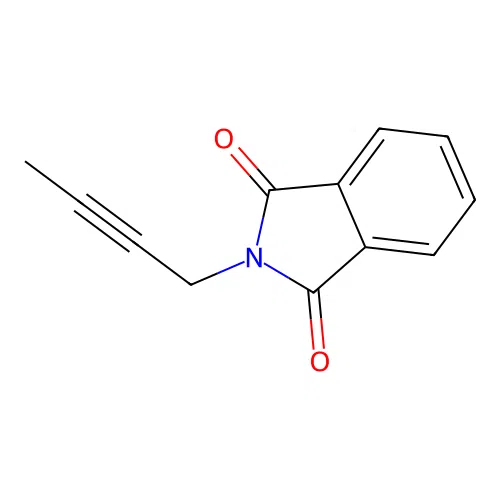 N-(2-Butynyl)phthalimide structure