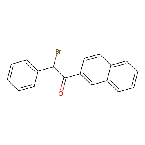2-Bromo-1-naphthalen-2-yl-2-phenylethanone structure