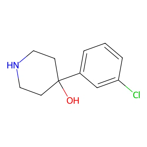 4-(3-Chlorophenyl)piperidin-4-ol structure