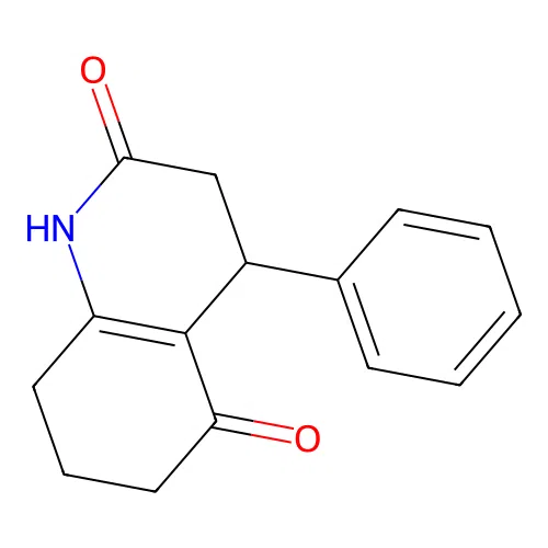 4-phenyl-4,6,7,8-tetrahydro-2,5(1H,3H)-quinolinedione structure