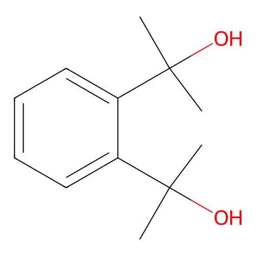 Di-(2hydroxy-2-propyl)benzene structure