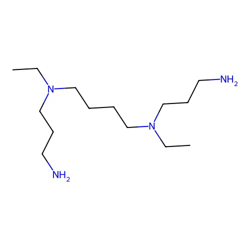 1,4-Butanediamine, N,N'-bis(3-aminopropyl)-N,N'-diethyl- structure