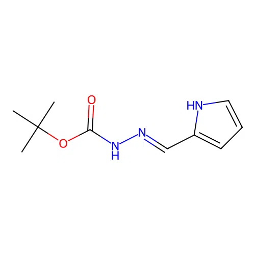 tert-butyl N-(1H-pyrrol-2-ylmethylideneamino)carbamate structure