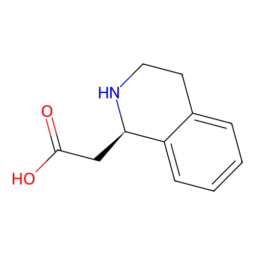 2-[(1R)-1,2,3,4-tetrahydroisoquinolin-1-yl]acetic acid structure