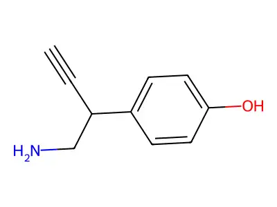 Ethynyltyramine structure