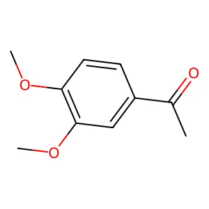 3,4-Dimethoxyphenyl methyl ketone structure