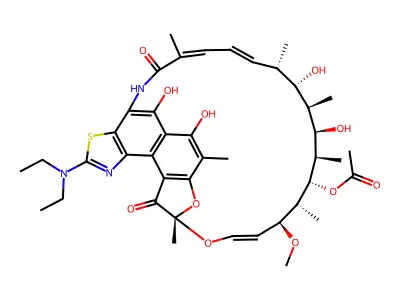 Rifamexil structure