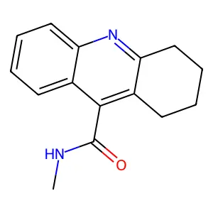 Acridine-9-carboxamide, 1,2,3,4-tetrahydro-N-methyl- structure