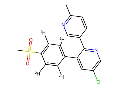 Etoricoxib structure