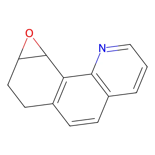 1a,2,3,9c-Tetrahydro[1]benzoxireno[3,2-h]quinoline structure