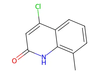 4-Chloro-8-methylquinolin-2-ol structure