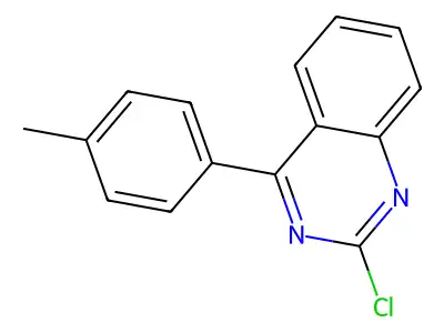 2-Chloro-4-(4-methylphenyl)quinazoline structure