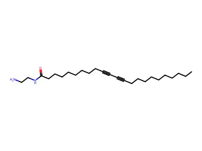 (2-Aminoethyl)-10,12-tricosadiynamide structure